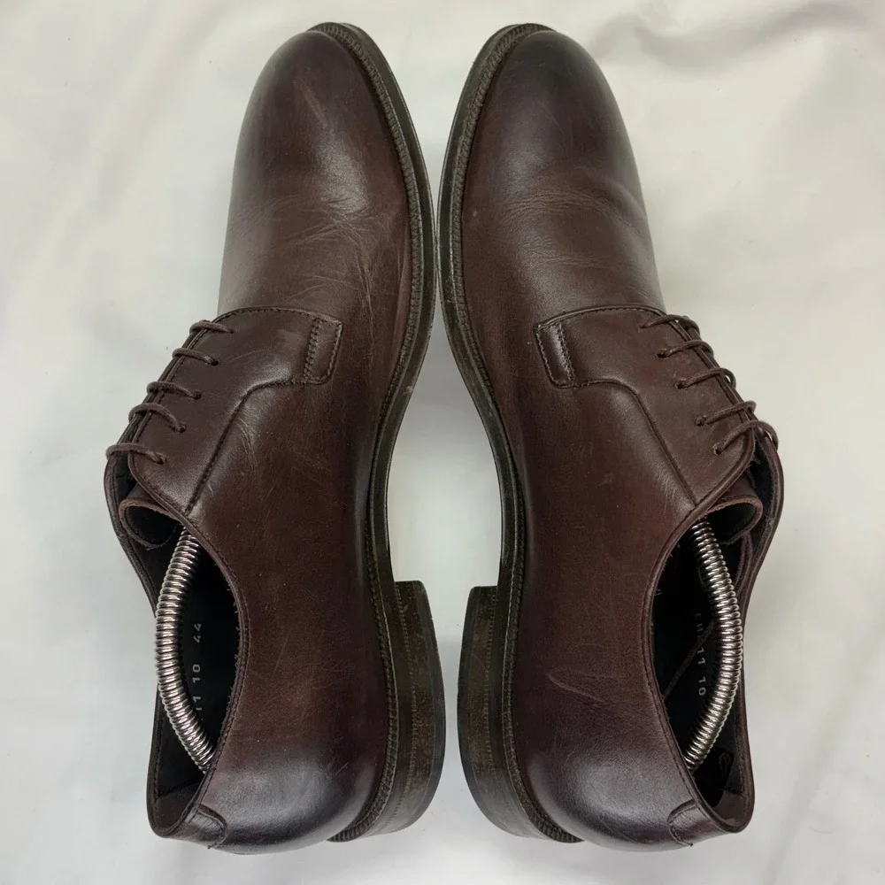 Paul Smith Antique Leather Oxford Flexible Travel Shoes Mens 11‎ USMade in Italy